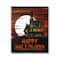 Stupell Industries Happy Halloween Haunted House Canvas Wall Art